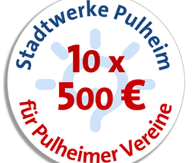 10 x 500 Euro für Pulheimer Vereine