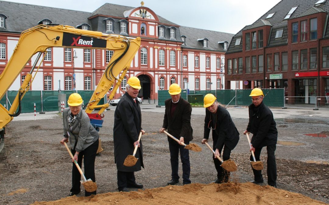 1. Spatenstich für das Guidelplatz-Projekt