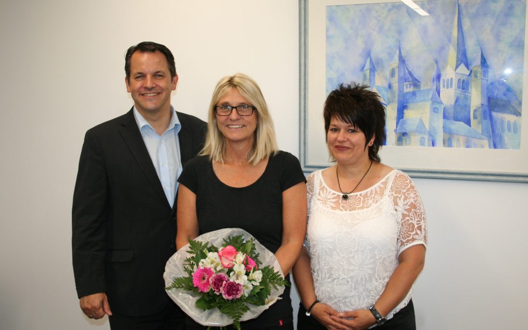 Karin Bahr 25 Jahre im öffentlichen Dienst