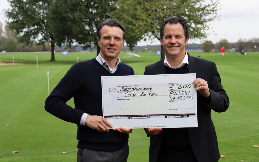 Golfer spenden für „Cents für Pänz“