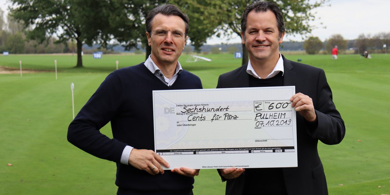 Golfer spenden für „Cents für Pänz“