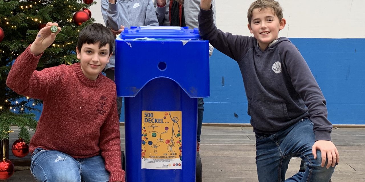 Die Marion-Dönhoff-Realschule in Pulheim macht den Deckel drauf