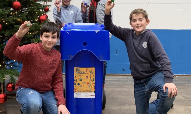 Die Marion-Dönhoff-Realschule in Pulheim macht den Deckel drauf