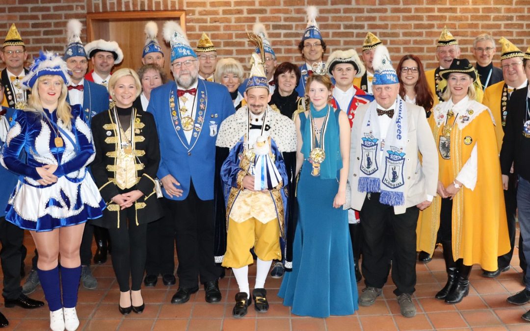 KG Unweiser Rat zu Gast im Rathaus