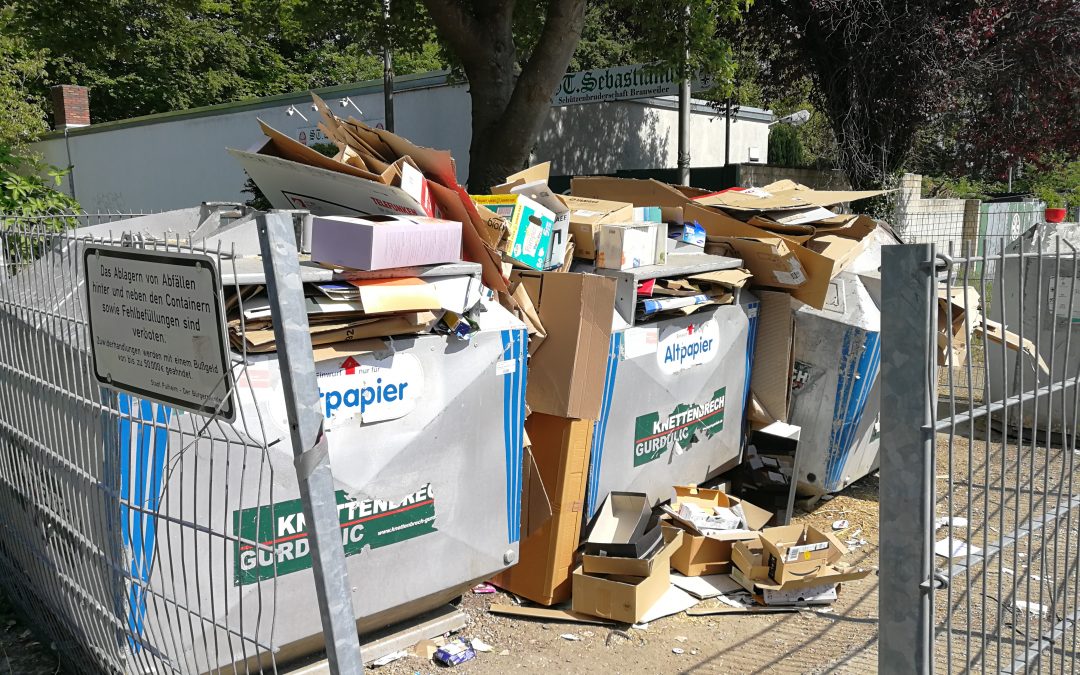 Pulheim versinkt im Altpapier