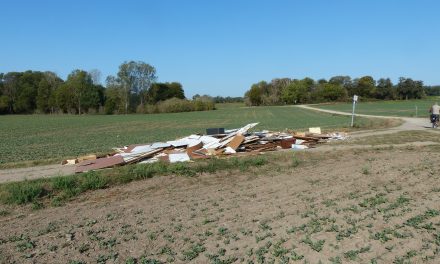 Umweltsauerei zwischen Orrer Wald und Große Laache