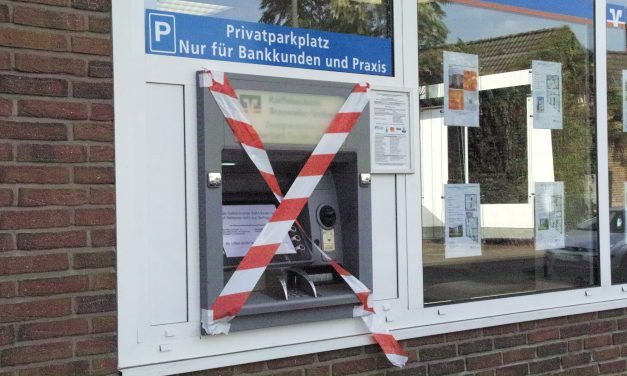 Keine Bankselbstbedienungsfiliale mehr in Dansweiler