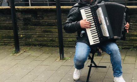 Musik auf dem Marktplatz