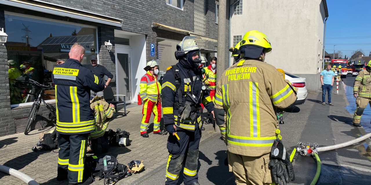 Erster witterungsbedingter Brandeinsatz für die Feuerwehr Pulheim