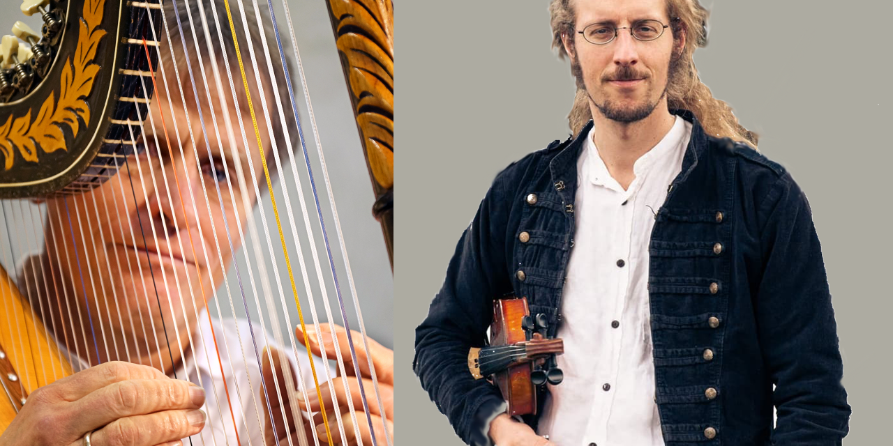 Matinee im Herrenhaus am 6. März 2022 · Celtic Harp & Bluegrass