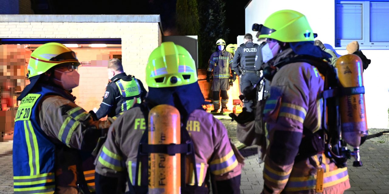 Dansweiler: Mülltonnen brannten in den Abendstunden