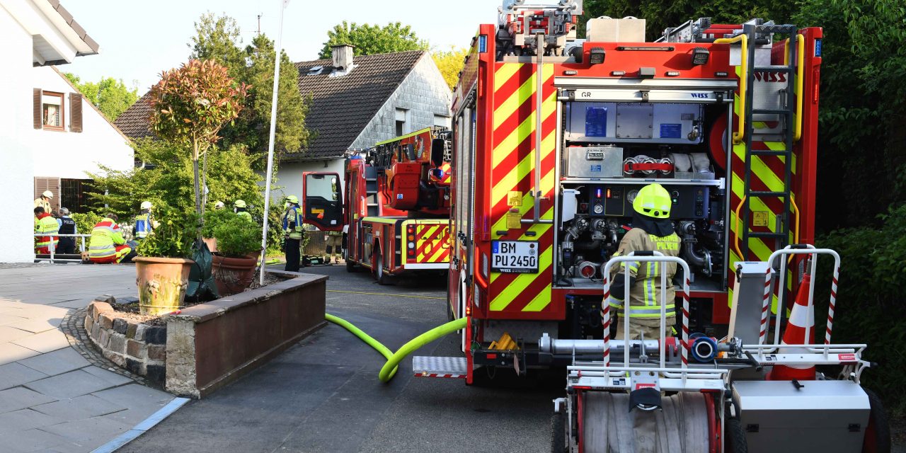 Kellerbrand in Pulheim-Geyen konnte schnell gelöscht werden