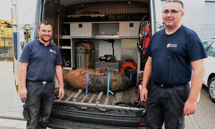 Pulheim: Bombenfund bei Gleisbauarbeiten