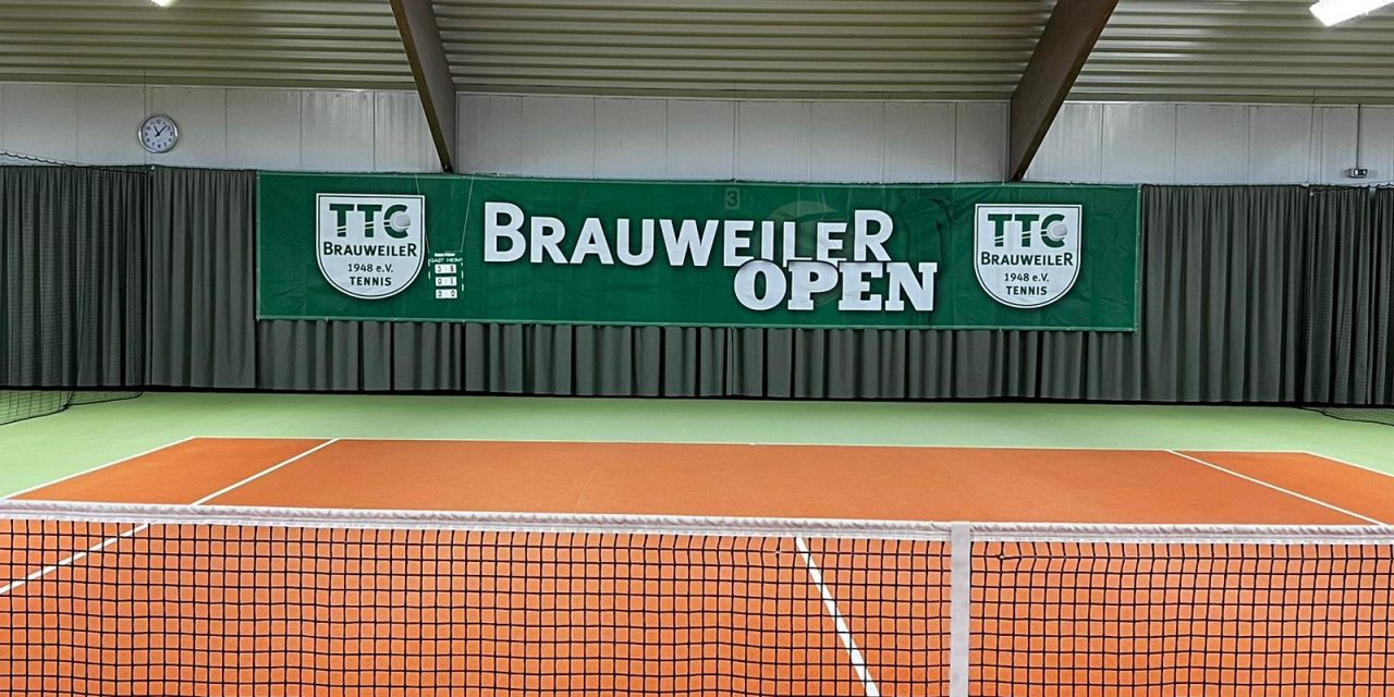 Neuauflage des Tennisturnier „Winter Open“ beim TTC Brauweiler