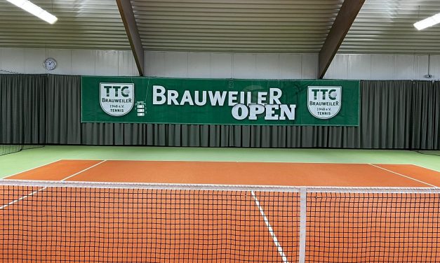 Neuauflage des Tennisturnier „Winter Open“ beim TTC Brauweiler