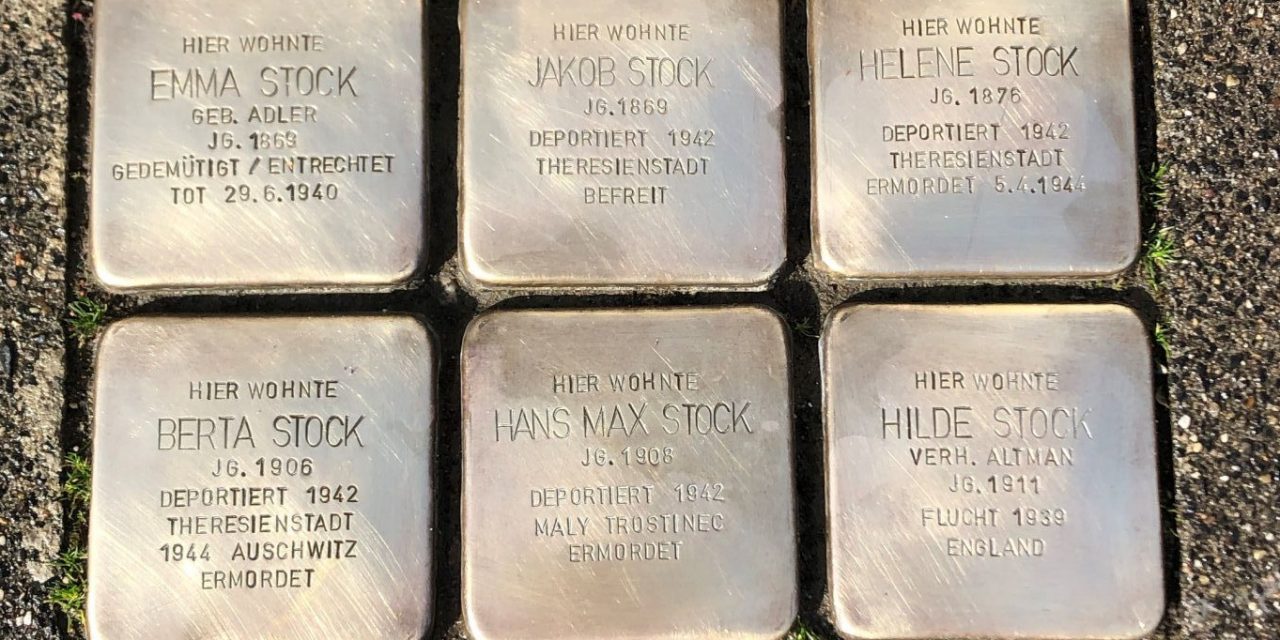 Stolpersteine in der Nettegasse gereinigt