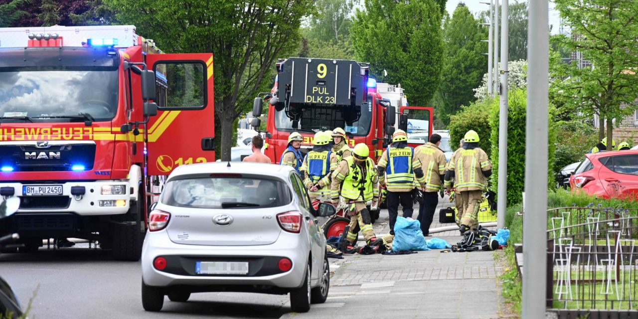 Brauweiler: Schwelender Akku führt zu umfangreichem Feuerwehreinsatz