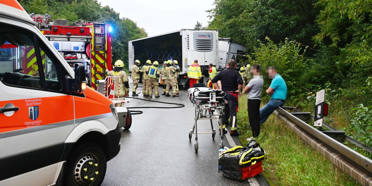 Tödlicher Verkehrsunfall auf der B59