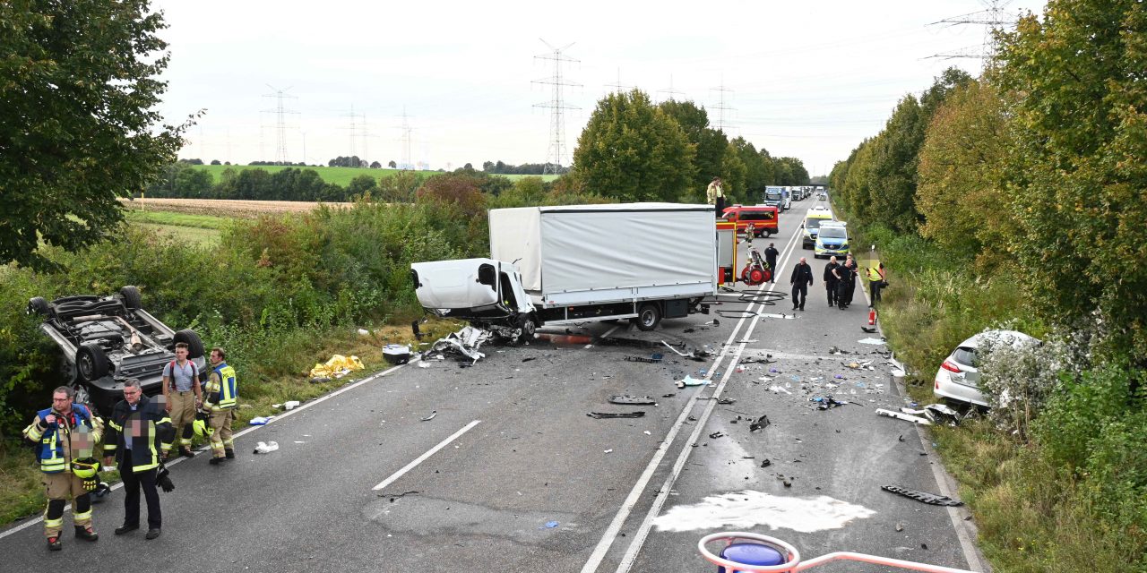 Tödlicher Unfall zwischen Pulheim und Stommeln – Rettungshubschrauber im Einsatz