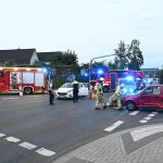 Verkehrsunfall im Kreuzungsbereich – Eine Person schwer verletzt