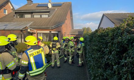 Gasaustritt in Pulheim-Geyen – Kellerbrand in Pulheim-Stommeln