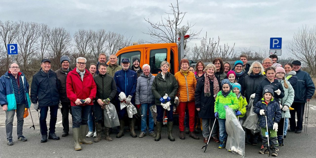 41. Frühjahrsputz im Naturschutzgebiet „Große Laache“ am 17.02.2024