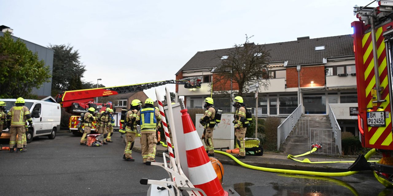 Feuer in Sinnersdorf und in Pulheim