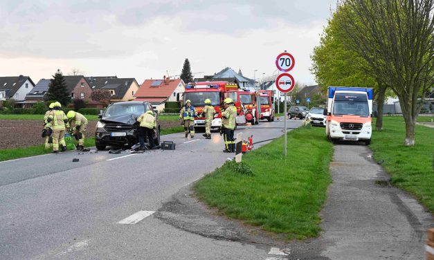 Auffahrunfall in Sinnersdorf – Zwei Verletzte