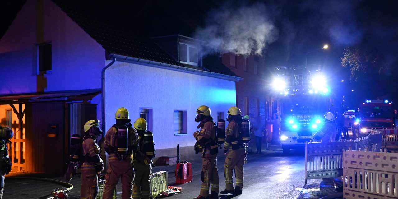 Zimmerbrand in Dansweiler