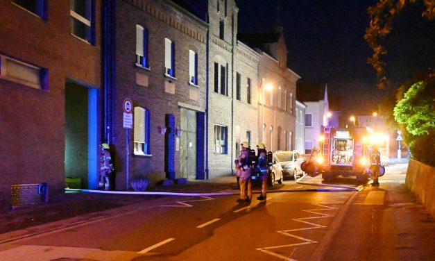 Feuer in Flüchtlingsunterkunft