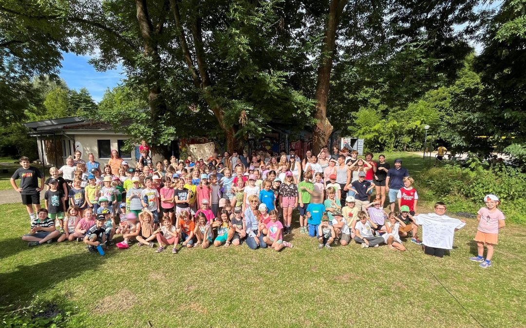 Inklusives Ferienprogramm der LVR-Donatus-Schule und des Zahnrad in Brauweiler