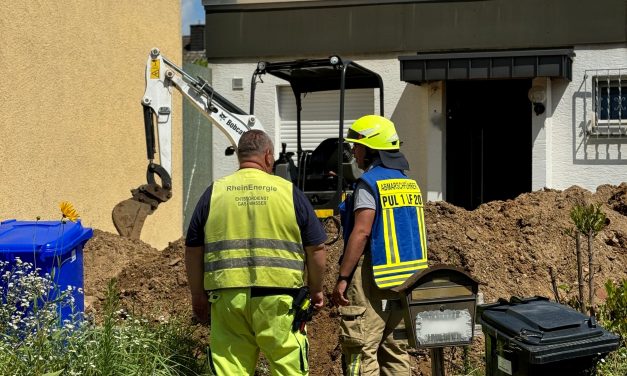 Gekappte Frischwasserleitung überflutet Keller