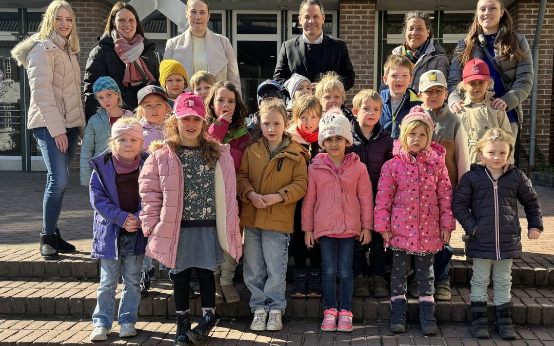 Neugierig auf Pulheim – Kita-Kinder zu Gast im Rathaus