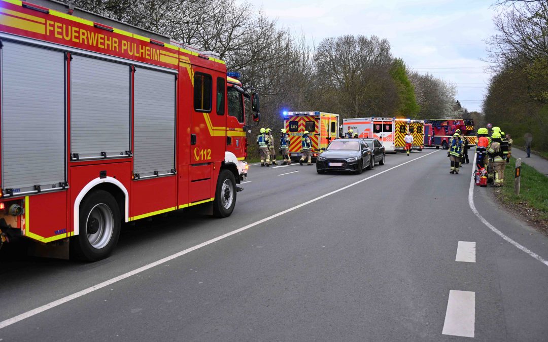 Brauweiler – Auffahrunfall mit vier Verletzten