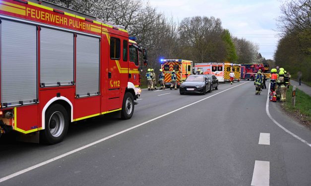 Brauweiler – Auffahrunfall mit vier Verletzten