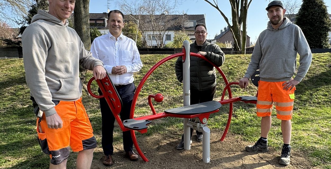 Dansweiler – Neue Inklusionsspielgeräte