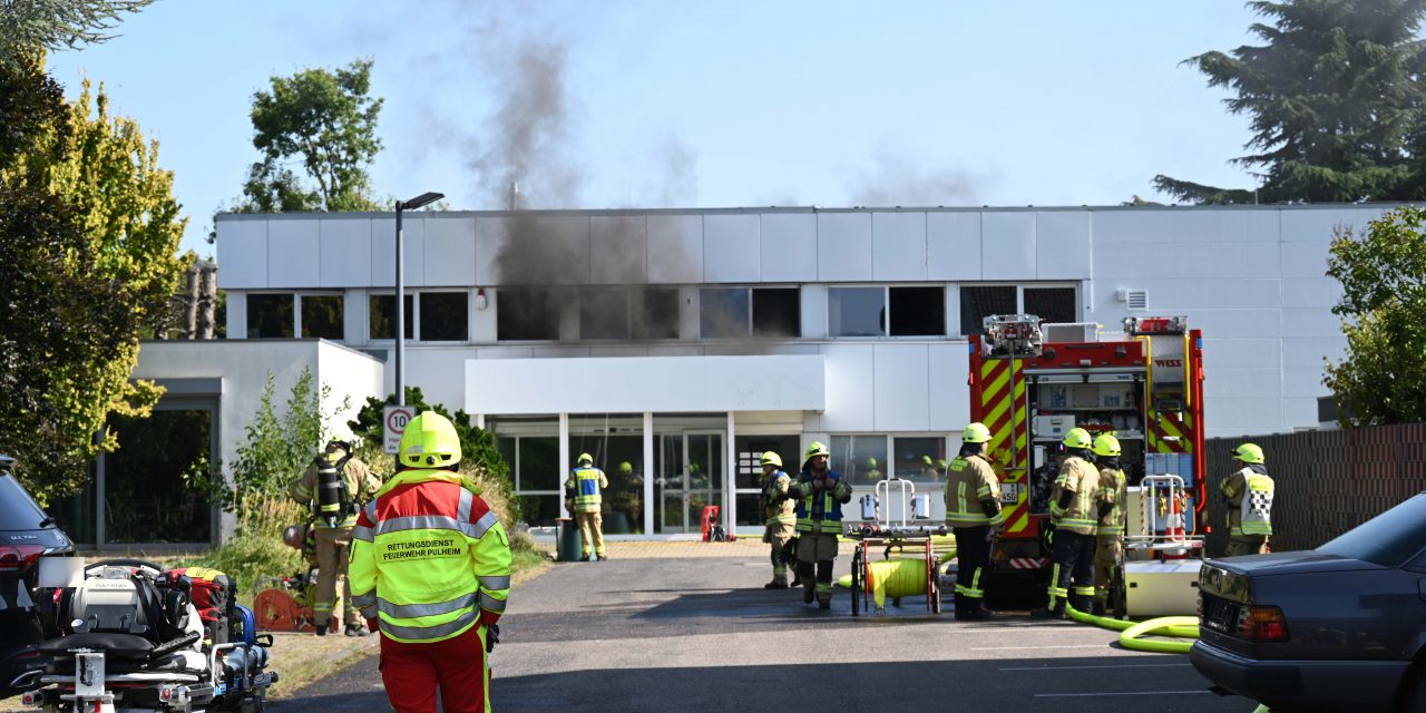 Brauweiler – Feuer in Bürogebäude