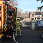 Feuer in Pulheimer Schulgebäude