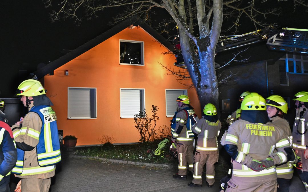 Sinnersdorf – Feuer im Dachgeschoss