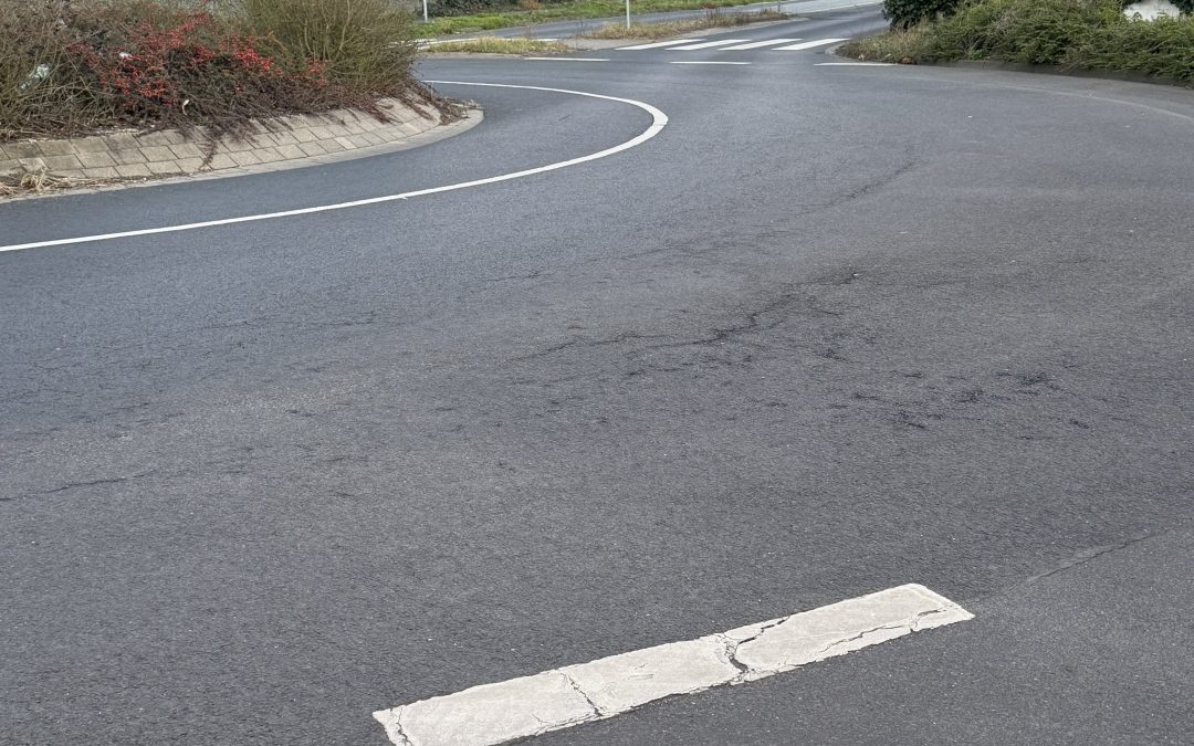 BVP will Verkehrssicherheit am Kreisverkehr Kölner Straße in Sinnersdorf verbessern