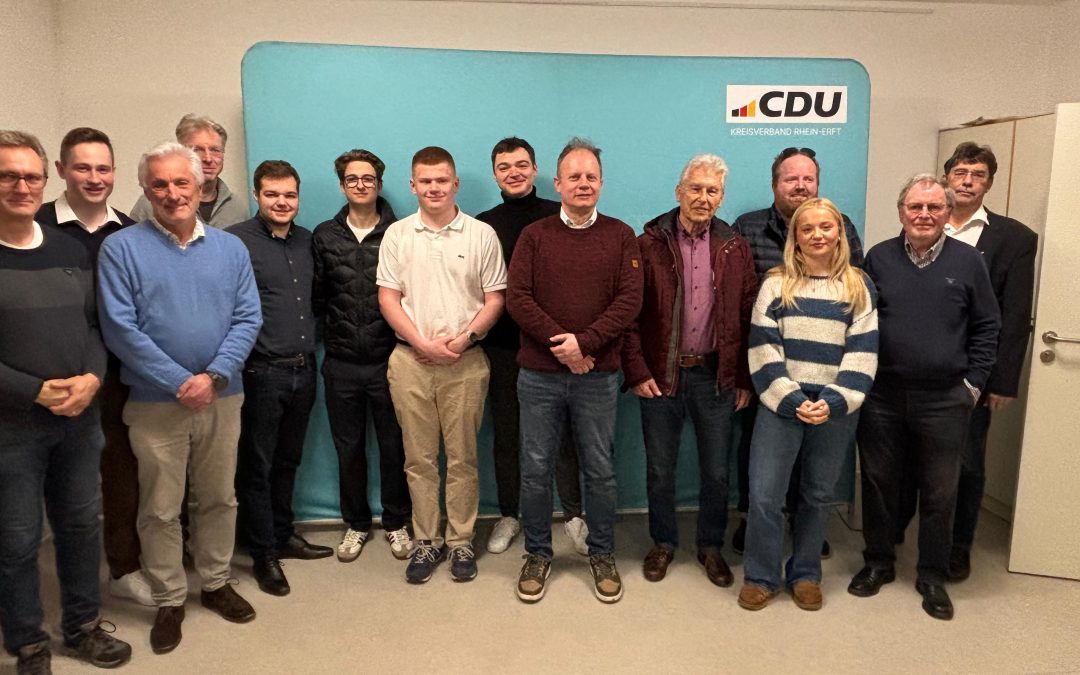 Tim Ingenhaag erneut einstimmig Vorsitzender der CDU Brauweiler