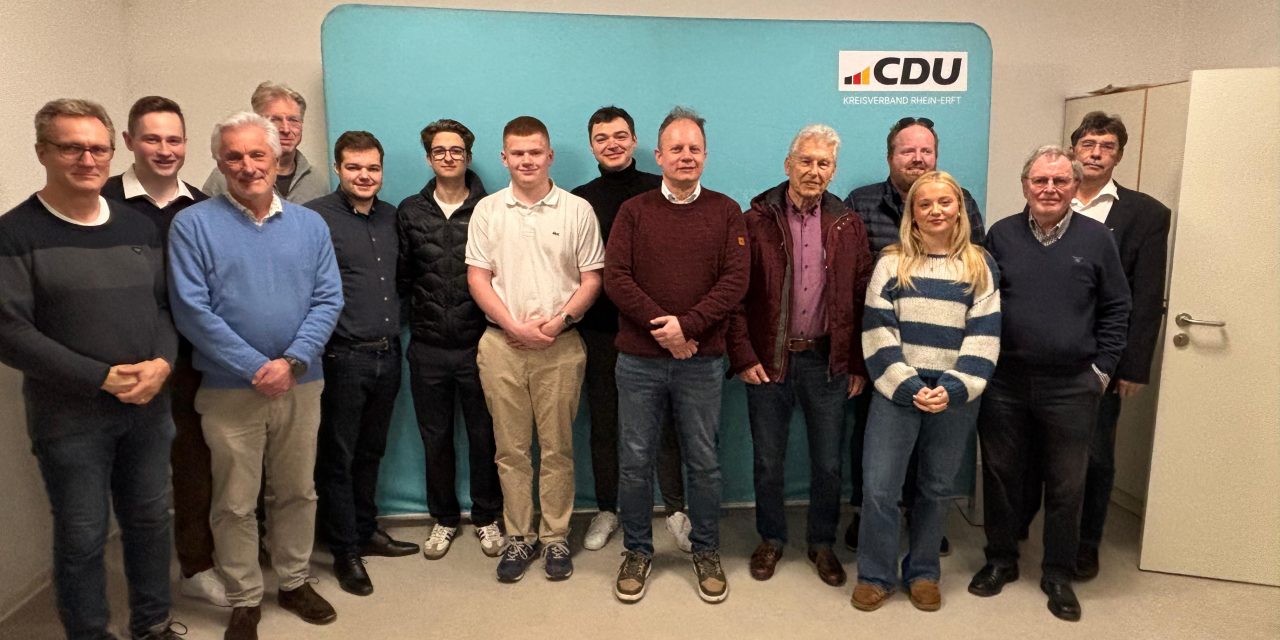 Tim Ingenhaag erneut einstimmig Vorsitzender der CDU Brauweiler