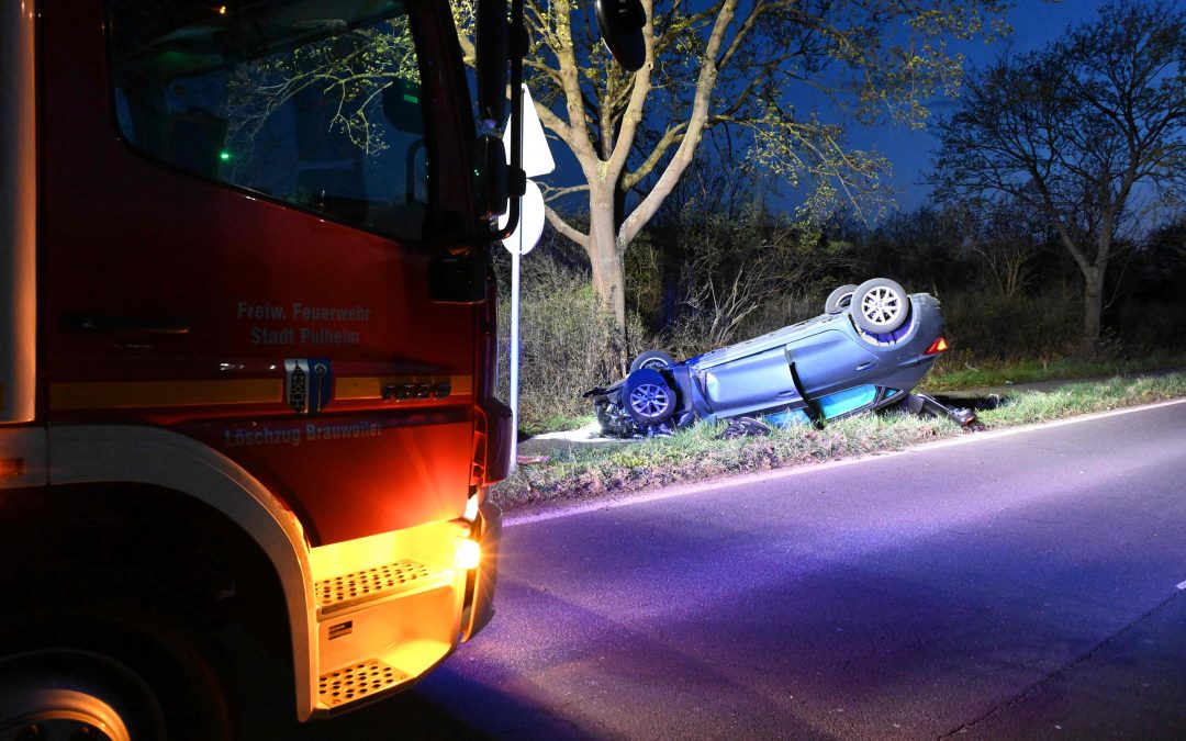 Brauweiler – Verkehrsunfall auf Landstraße