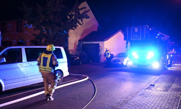 Nächtlicher Brand einer Spülmaschine